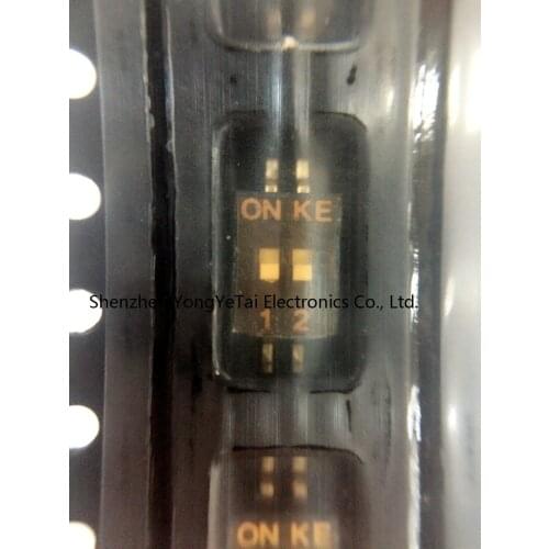 SMD DIP switch two gear position DSHP02TSGER feet away from the gilded 1.27