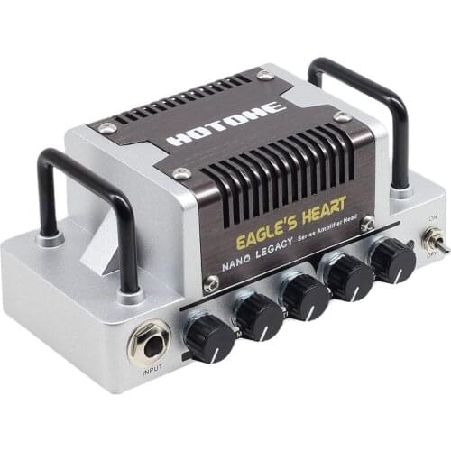 Hotone Eagles Heart German Rock Sound Guitar Amp Head 5 Watts Class AB Amplifier with CAB SIM Phones/Line Output NLA-7