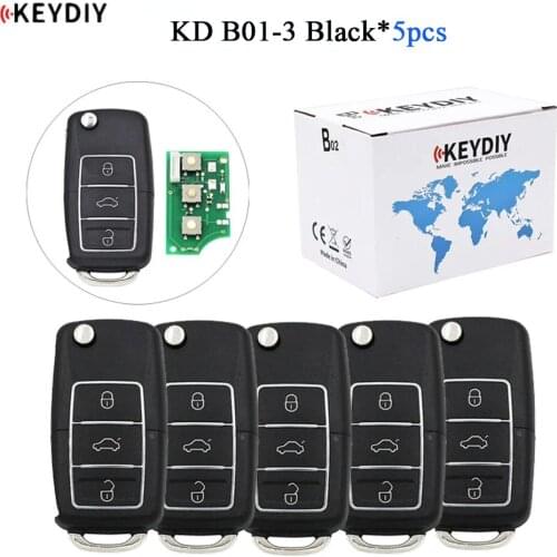 KD B01-3 5pcs KEYDIY Original KD B01-3 Luxury B series Remotes For KD900/MINI KD/URG200 Key Programmer B Series Remotes
