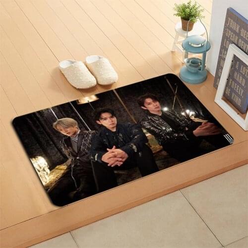 New Arrival Super Junior Doormat Home Mat Machine Made Anti Slip Carpet Living Room/Hallway Bath Mat Christmas Gift 0629