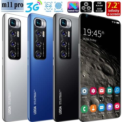 M11pro 7.2-Inch HD Screen Three Cards And Three Standby High-End All-In-One Face Fingerprint Recognition