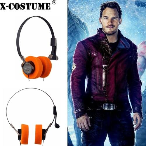Xcostume Guard of the Galaxy Star Lord Headphones Earphone Cosplay Props Walkman Music Costume Accessories Collections