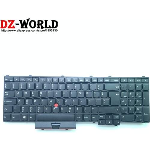 New original NL Netherlands Dutch Keyboard for Lenovo Thinkpad P50 P70 Laptop Teclado 00PA266 00PA348