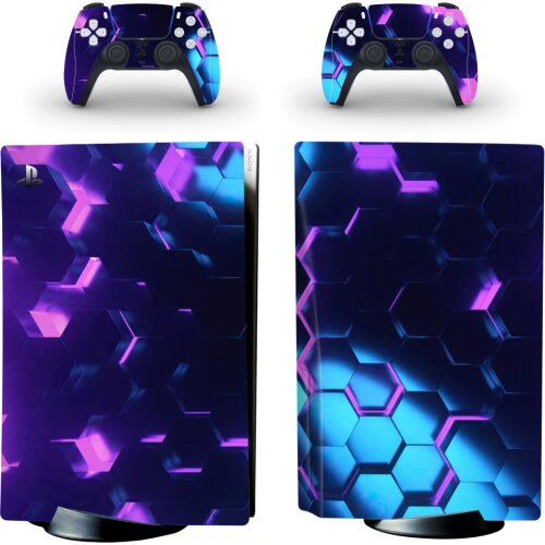 New Design PS5 Disc Skin Sticker Protector Decal Cover for PlayStation 5 Console & Controller PS5 Skin Sticker Vinyl