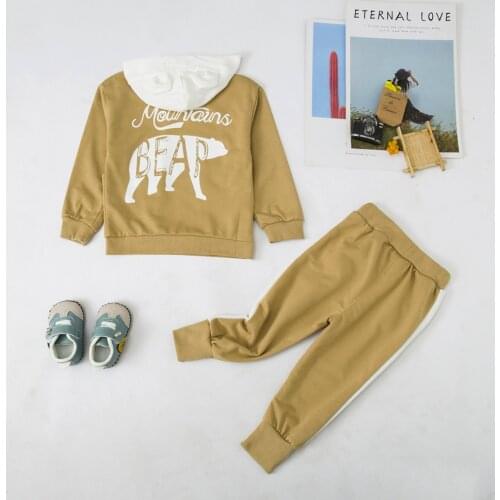 Infant Clothing For Baby Girl Clothes Set 2021 Autumn Winter Newborn Baby Costume Boys Clothes Sweatshirt+Pant 2Pcs Outfit Suit