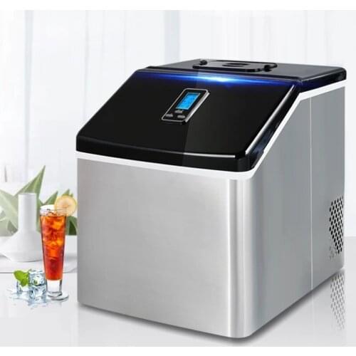 Portable Ice Maker Automatic electric Household mini square shape 15kg/24H Ice making machine