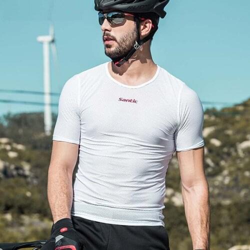 Santic 2019 New arrival Men Cycling Base Layer Summer Jersey Cycling Tight MTB Road Bike Bicycle Running Sport M8C06022