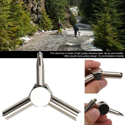 P1 Triangle Air Inlet Valve Key Disassembly Assembly Wrench Electrical Elevator Cabinet Box Household Repair Hand Tools