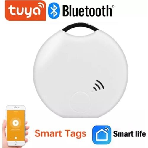 Tuya/Smart Life Anti-lost Keychain Key Finder Device Mobile Phone Lost Alarm Bi-Directional Finder Smart Tag GPS Tracker Finder