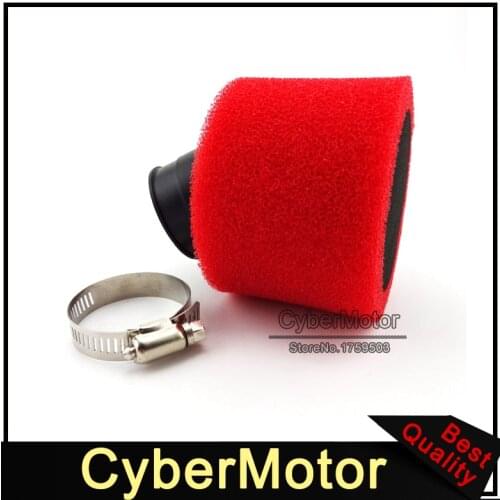 Air Filter Clearner 38mm For Pit Dirt Trail 110cc 125cc Engine XR50 CRF50 CRF70 KLX SSR BBR Thumpstar YCF DHZ