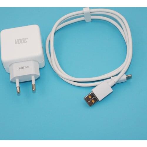 5V 4A Super VOOC Charger 20W EU Power Adapter 6A Fast Charging Type C Cable For Realme X50 X2 X7 6 Q2 Pro X X3 X50m X50T Q3 7i