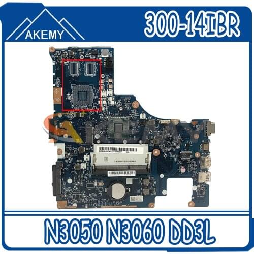 Akemy For LENOVO 300-14IBR Laptop Motherboard BMWC1 / BMWC2 NM-A471 Motherboard CPU N3050 N3060 DD3L Tested 100% Work