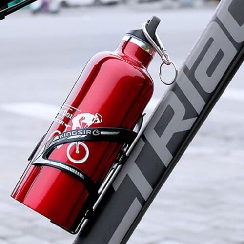 750ml Non-toxic Odorless Vacuum Thermo Water Bottles Stainless Steel Sports Cycling Camping Bicycle Bike Kettle Outdoor Riding