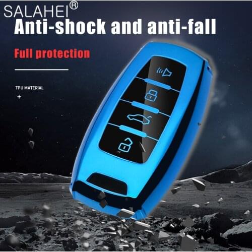 TPU Car Key Case Protective Cover For Great Wall Haval Coupe H7 H8 H9 GMW H6 Samrt Cover Color Stripe H1 H4 F5 F7 H2S GMW