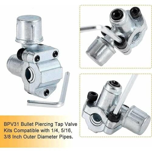 R134A Cap Valve Kit 1.6MPa~3.2MPa 1/4\" SAE Female Thread Retrofit AP4502525 BPV31