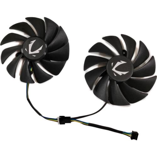 2 Pcs/Set 85mm GPU VGA Cooler CF9015H12S For ZOTAC GAMING RTX3060 RTX 3060 Ti Twin Edge Video Card Replace