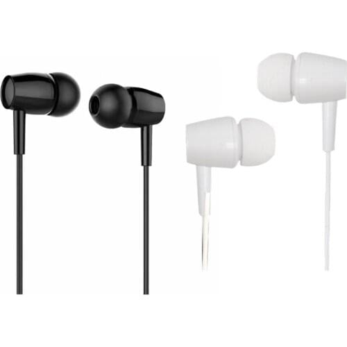 T5EE Hifi Sound Stereo Headphones L29 Wire-controlled Subwoofer Gaming Headphones In-ear Sports Headphone Adults Black White