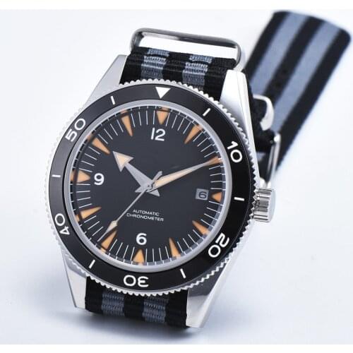 41mm mens watch Sapphire Glass black sterile dial date Miyota 8215 mechanical wristwatches mens luminous waterproof new fashion