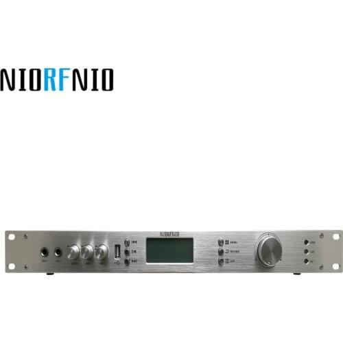 Manufacturer Free Shipping Steady Frequency 10 to 15 km NIO-T50M FM PLL Transmitter with 1/4 Wave Aluminum Antenna with Cable