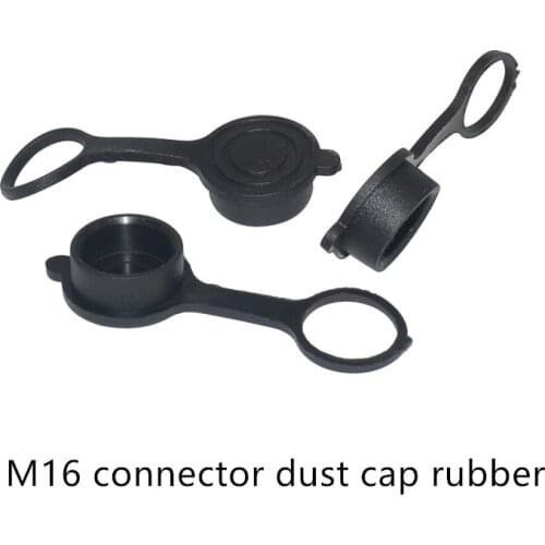 Dust-proof cover of aviation plug GX12 GX16 GX20 rubber M12 M16 M20 connector dust cap 1bag