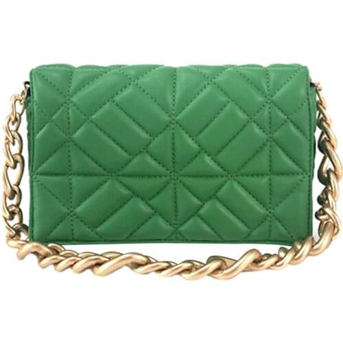 Soft Pu Leather Chain Shoulder Bag Casual Womens Wallets and Handbags Womens Clutches Handbags High Quality