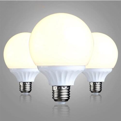 LED Bulb Light AC220V E27 Lamp G60 3W 5W G80 3W 5W 7W LED Big White Bubble for Bedroom Living Room
