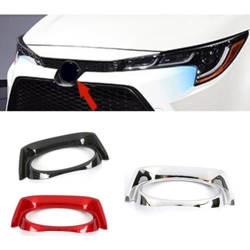 US ONLY! For Toyota Corolla E210 Levin SEDAN 2018-2021 Colorful ABS Front Hood Bonnet Logo Brand Frame Cover Trim Car Styling