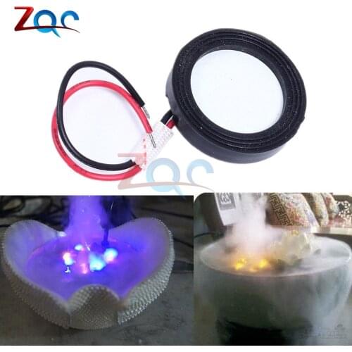 2pcs 25mm Ultrasonic Humidifier Ceramic Atomizer Mist Maker Piezoelectric Transducer Humidifier Accessories 1.70MHz D25mm