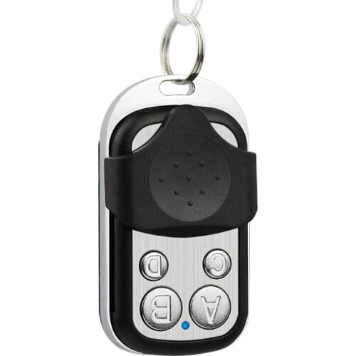 Wireless 4-channel 433Mhz Universal Garage Door Remote Control Fob Duplicator Cloning Code Car Key Exquisite Small Portable