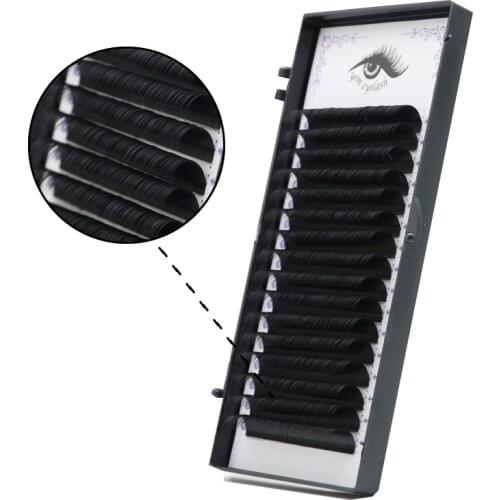 0.20mmBC D,16Rows,Faux mink individual eyelash extension,silk classic eyelash volume lash extension for ,mink eyelash extension