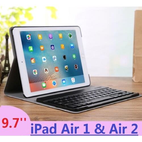 9.7 inch Magnetic Coque For iPad Air 2 Case With Keyboard A1474 A1566 Removable for iPad Air 1 2 Russian Spanish Keyboard Case