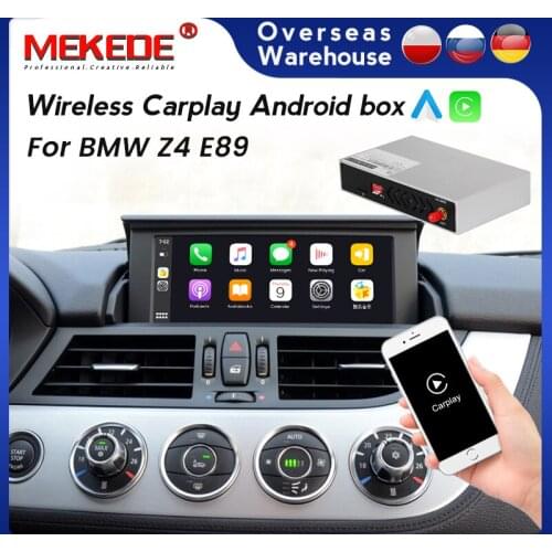 Wireless Apple CarPlay Decoder For BMW Z4 E89 2004-2020 CIC NBT system Car Multimedia player carplay interface box Mirror screen