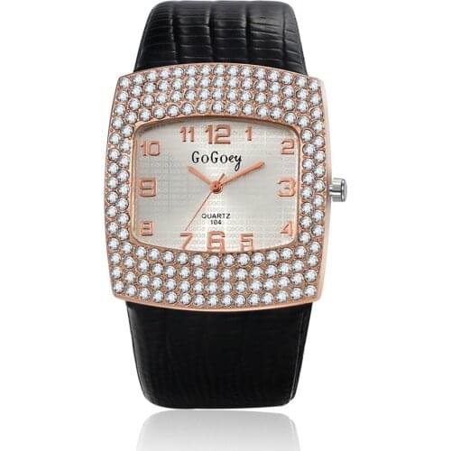 Newest Fashion Ladies Casual Quartz Watches Luxury Design Women Dress Watch Firm Leather Straps Big Dial Female Popular 2021