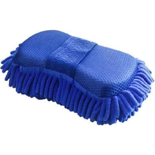 Microfiber Car Washer Sponge Cleaning Car Care Detailing Brushes Washing Towel Auto Gloves Styling Accessories