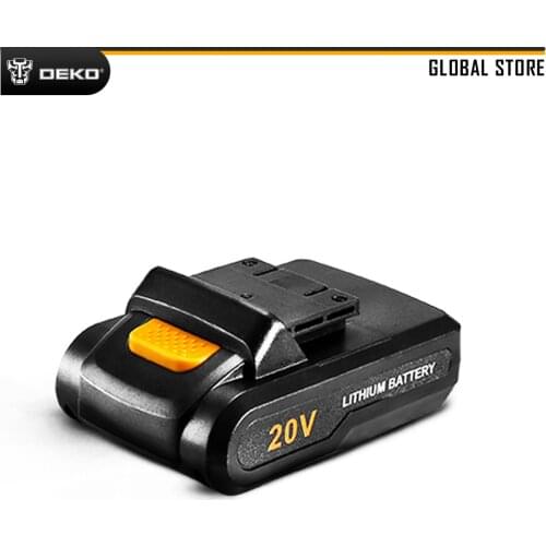 DEKO Battery20V 20V Lithium Ion Battery Pack for Sharker 20V Cordless Drill
