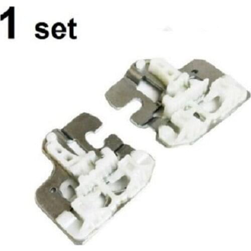 FOR BMW X5 E53 WINDOW REGULATOR REPAIR CLIPS with METAL SLIDER FRONT L& R