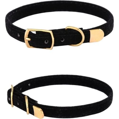 Flocking Cat Collar Puppy Kitten Collars