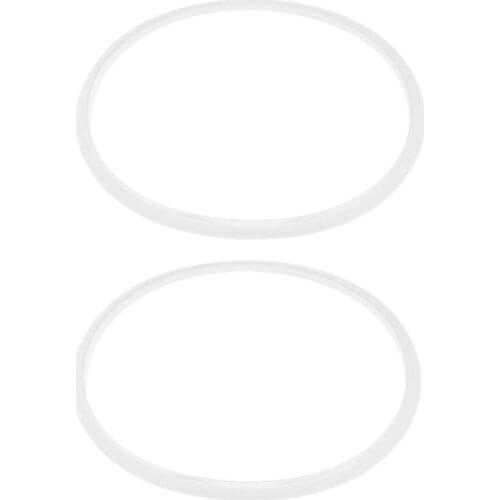 Hot 2 pieces rubber gasket Sealing ring pressure cookers 28cm inside diameter, transparent white