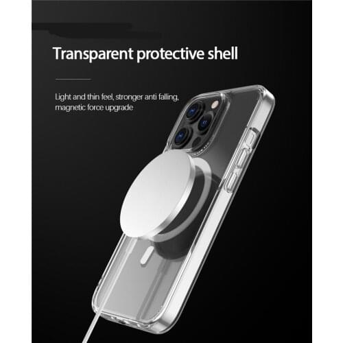Luxury Clear Case Magnet For IPhone 13 Mini 13 Pro Max 13Pro 13Pro 13Mini IPhone13 Shockproof Magnetic Phone Cover Accessories