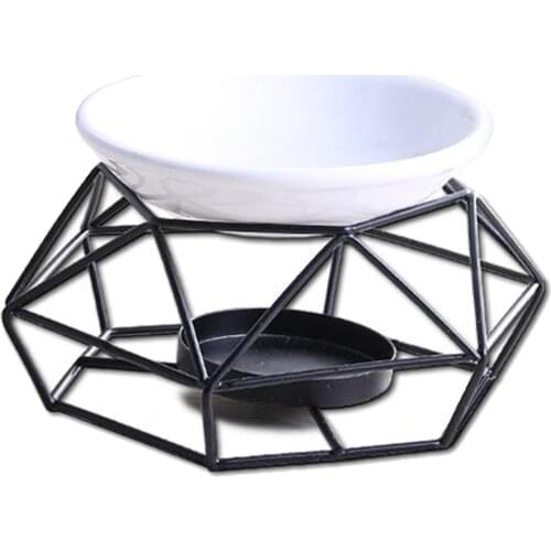 Metal Tea Light Holder Wax Oil Burner Fragrance Aromatherapy Aroma Diffuser