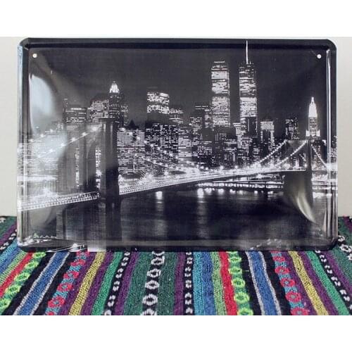 50pcs/lot Metal Sign shabby chic Tin sign Art wall decoration House Cafe Bar Vintage Metal signs F-50 Mix order 20*30 CM Free Sh