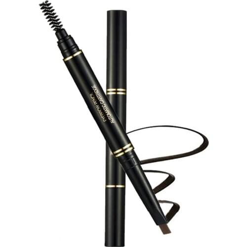 Music Rose Ultra Fine Triangle Eyebrow Pencil Precise Brow Definer Long Lasting Waterproof Blonde Brown Eye Brow Makeup