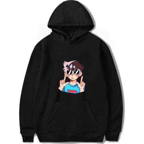 GeorgeNotFound Printed Autumn and Winter Holiday Men/Women Pure Cotton Fleece Hooded Novelty Sweet Streetwear Casual Style