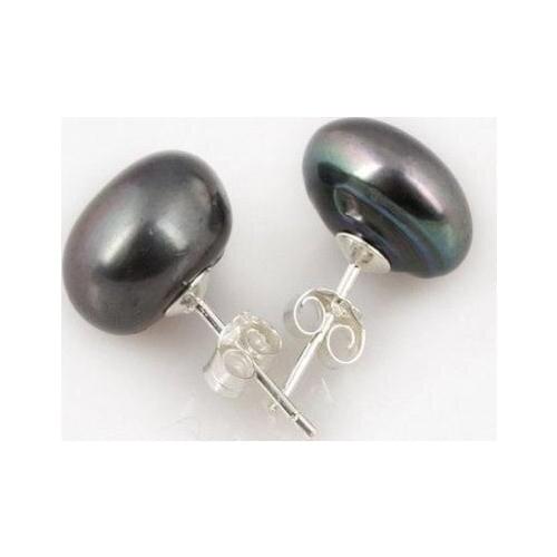 New Arrival Favorite Pearl Earring Cultured Pearl Stud Earrings Huge Size 12-13mm S925 Sterling Silver Stud Post Fine Jewelry