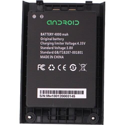 Original Battery for Anysecu 4G 7S+ Network Radio UNNIWA F40 Walkie Talkie 4000mah 3.8V Li ion Battery
