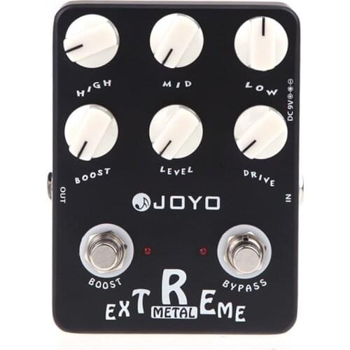 JOYO JF-17 Guitar Effect Pedal Extreme Metal Distortion Guitar Pedal for Guitar Accessories