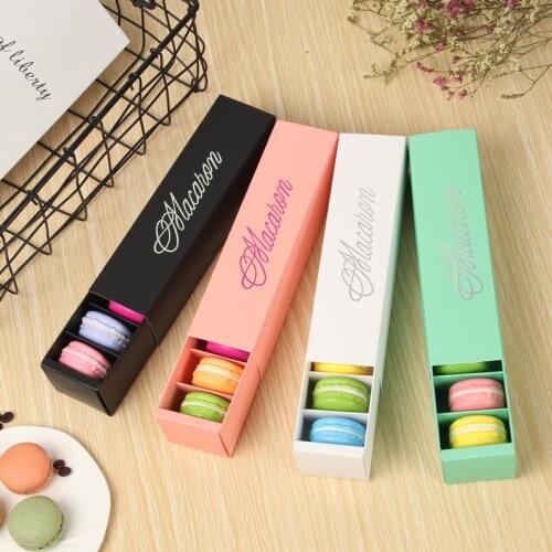 Macaron Packaging Gift Box Candy Color Dragee Baptism Box Portable Storage Box Baby Shower Wrapping Birthday Wedding Party Bags