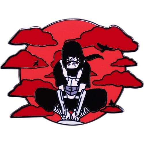 Japanese Classic Cartoon Anime Brooch Pins Enamel Metal Badges Lapel Pin Brooches Jackets Jeans Fashion Jewelry Accessories