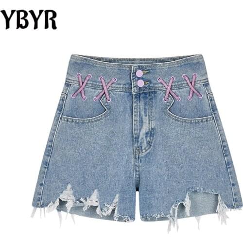 Женские завышенные шорты YBYR China At AliExpress