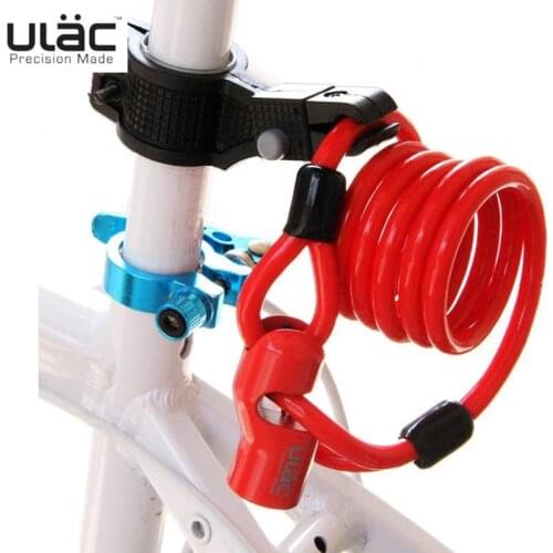 ULAC cable bicycle lock anti-theft locks simultaneously more than a bike lock chain lengthening lock L2N